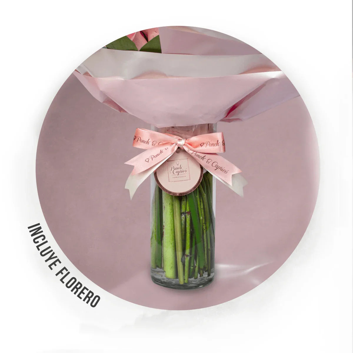 12 Rosas Hermosas, Hawaiana, Gerberas Rojas, Tomatón Café Preservado y Eucalipto -ALA021-