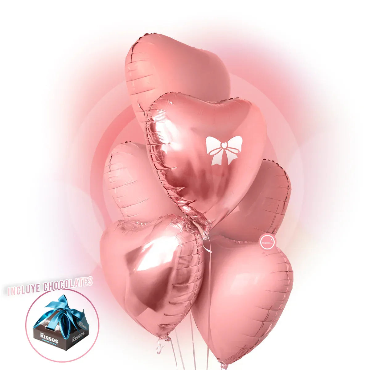 Мини Розас и Сердечные шарики