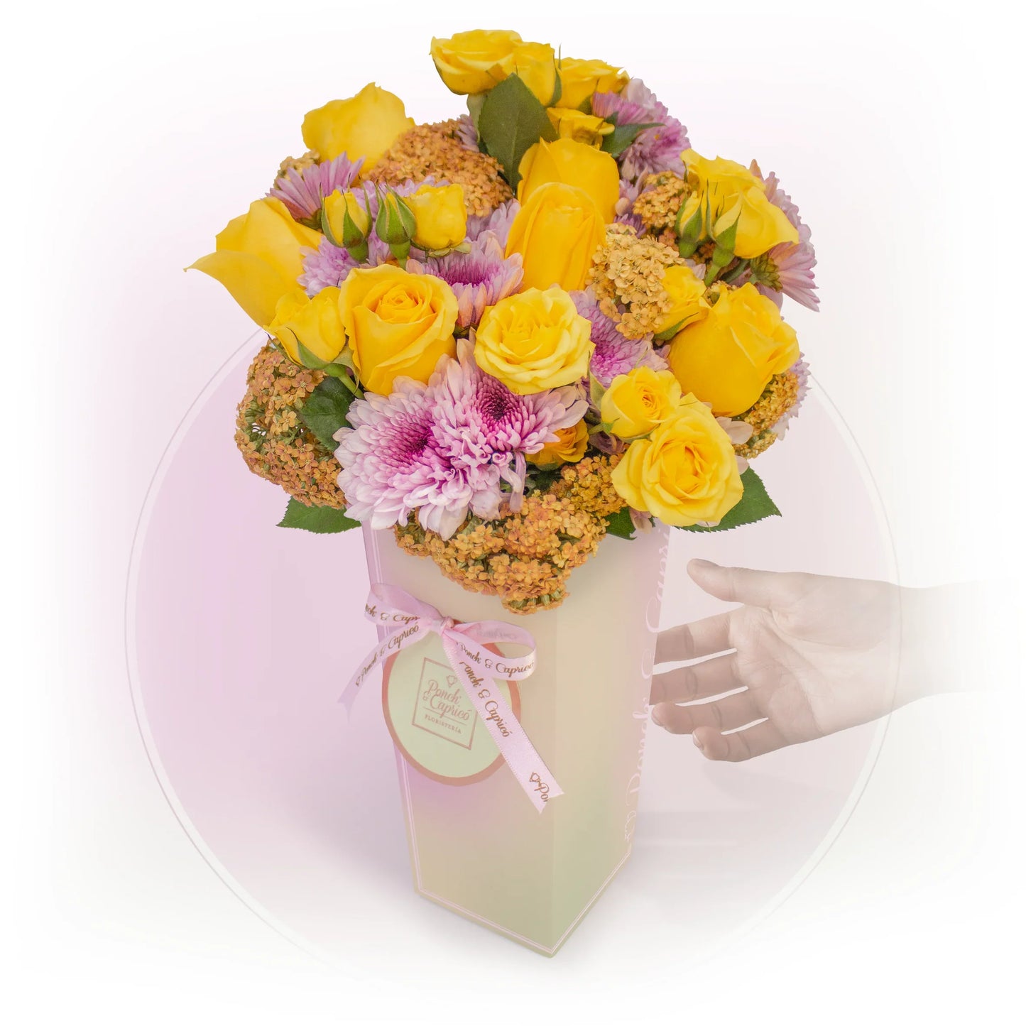 Ramo de Rosas Amarillas -CAM001-