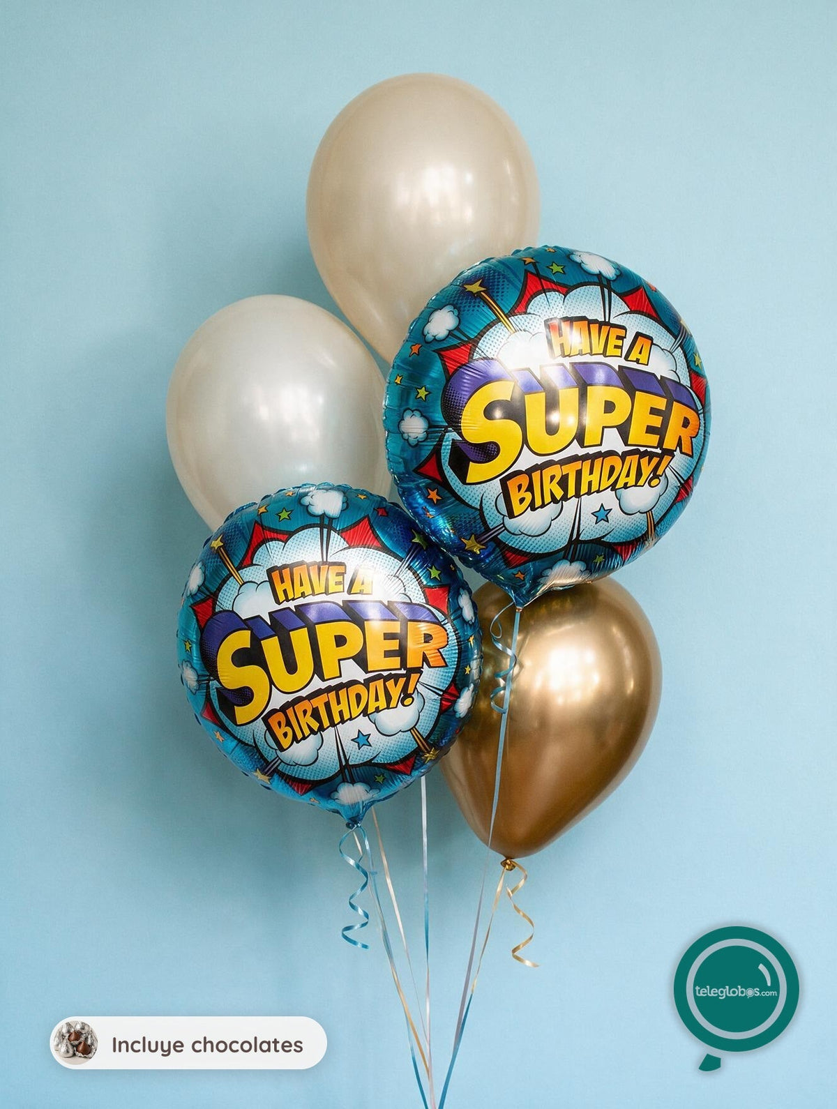 Bouquet de Cumpleaños -Have a Super Birthday-