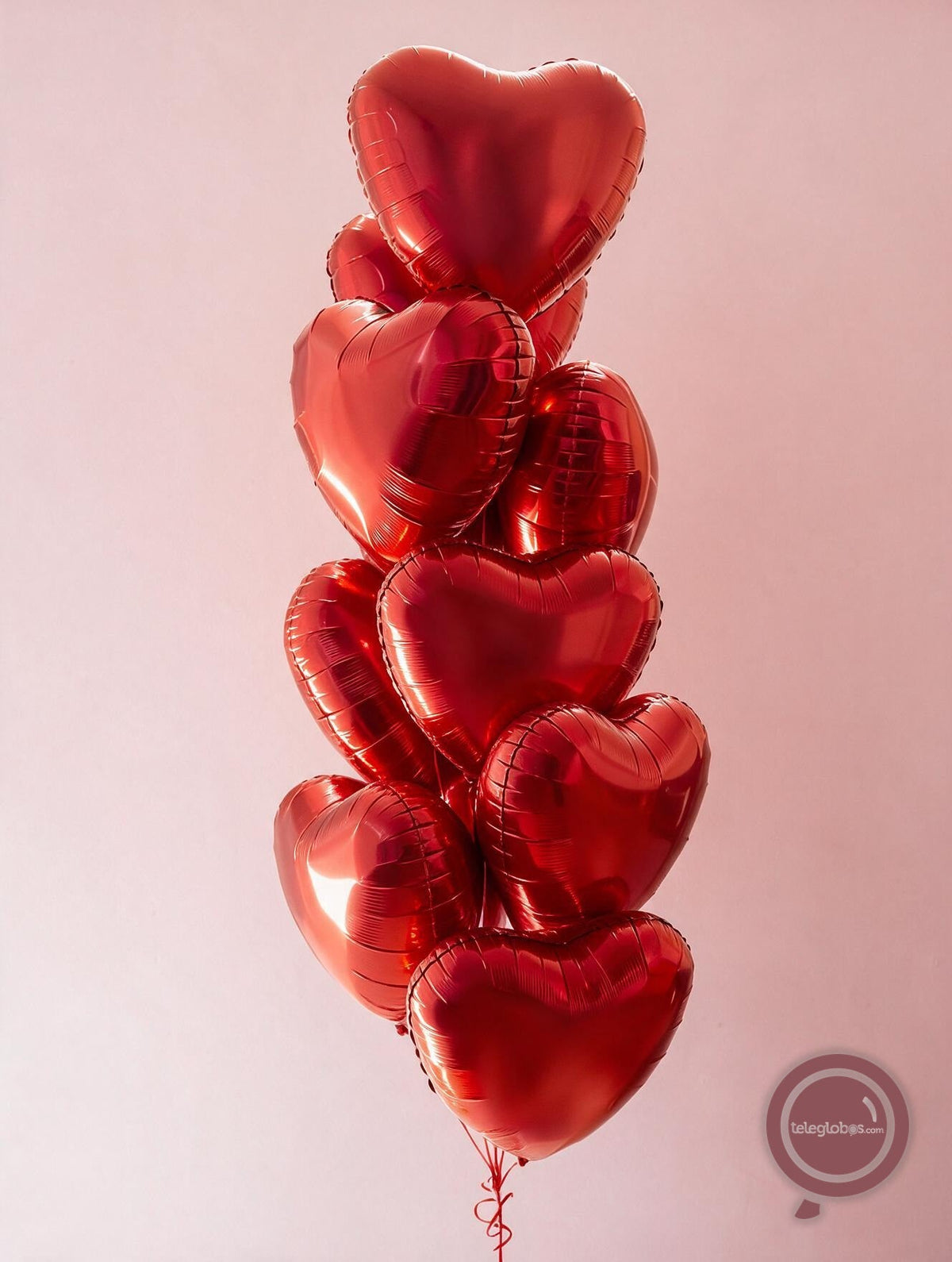 Docena de Corazones Rojos