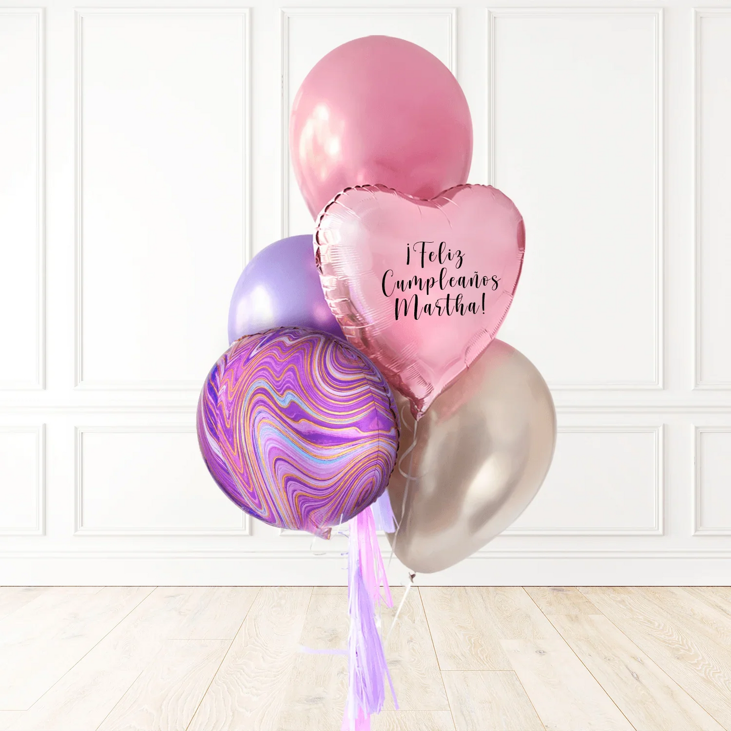 Bouquet of balloons of occasions - Purple Marbez -