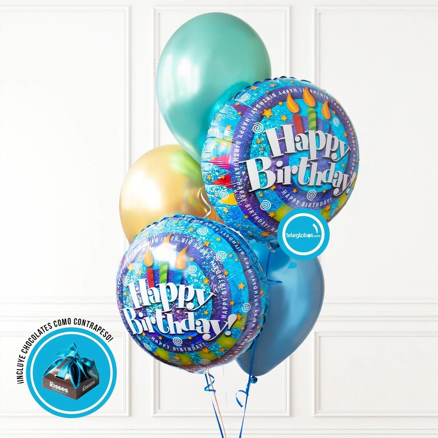 Bouquet de Globos Cumpleaños 240 - Main Image