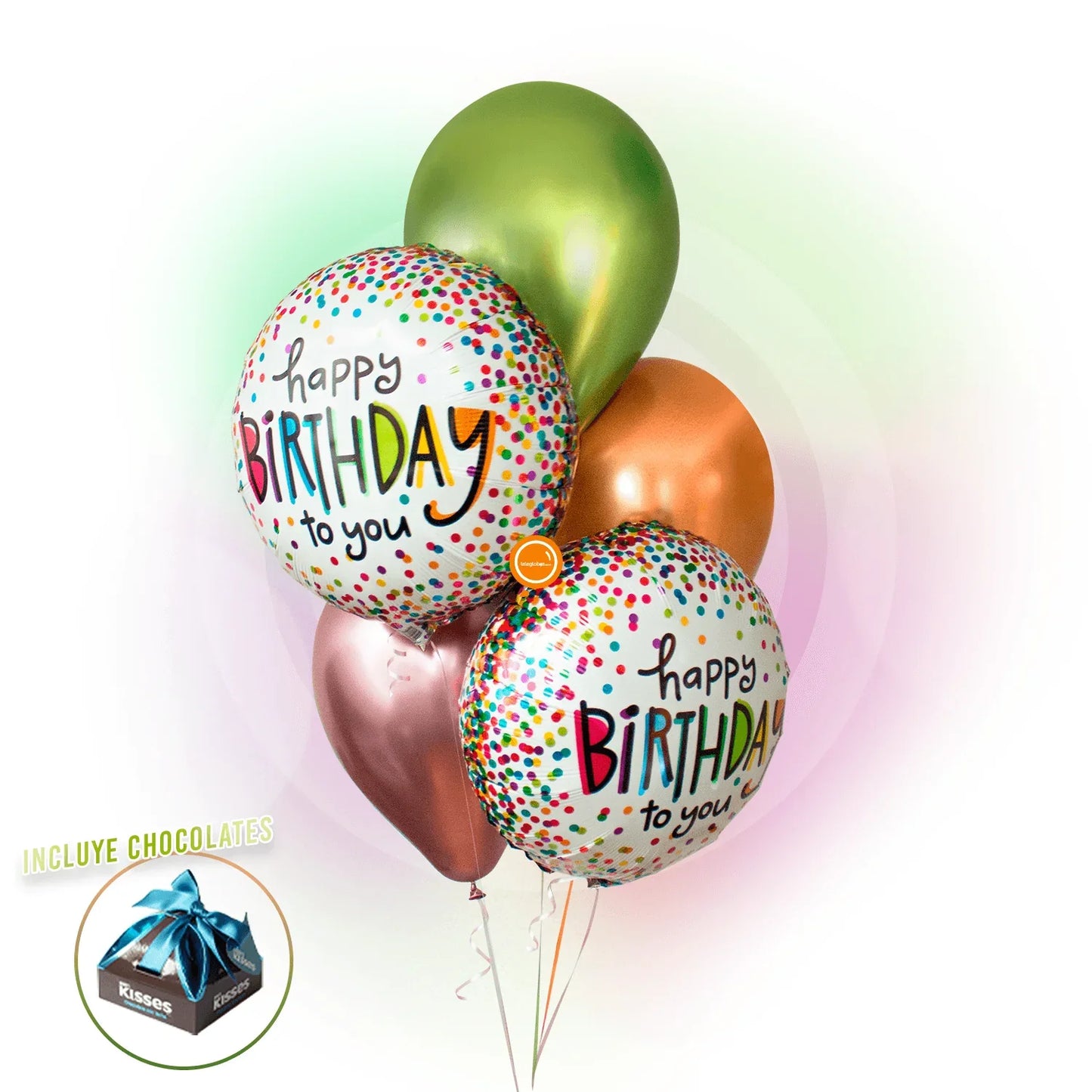Bouquet de Cumpleaños -Confetti Birthday-