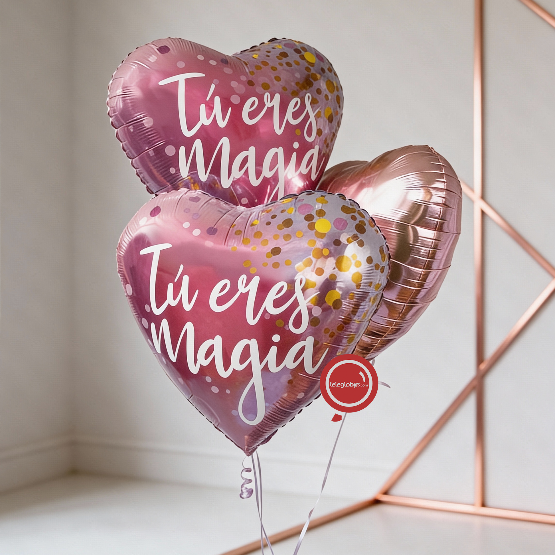 Bouquet de Globos de Amor - Tú Eres Magia -