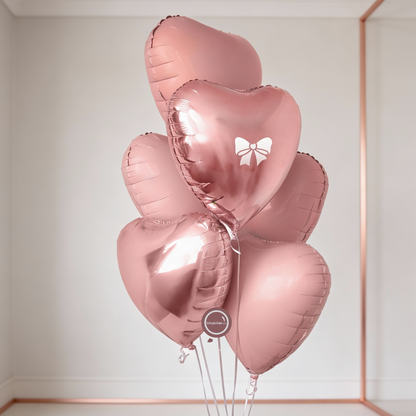 Bouquet de Cumpleaños -Happy Birthday Corazones Rosas-