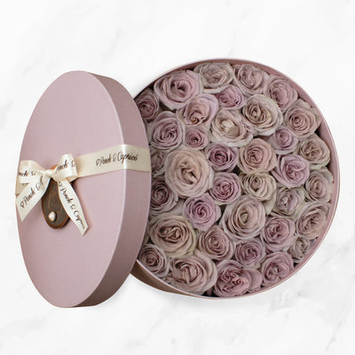 Flores en Caja - Arreglo de Rosas Amnesia