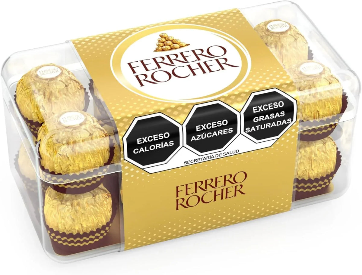 Chocholate Ferrero Rocher Ferrero Rocher chocolates - 16 units. 200 grams – Ponch' & Capricó