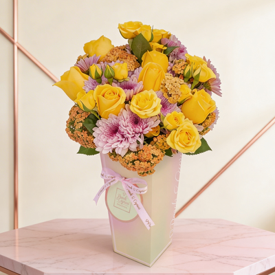 Flores Amarillas para Primavera 21 de MArzo 21 de Septiembre Mejor florerias CDMX Ponch y Caprico