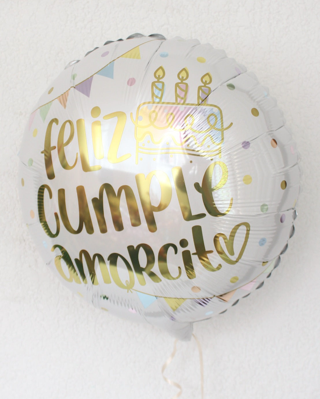 Metallic Balloon 18" Happy Birthday Sweetheart