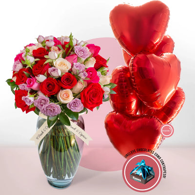 Flores y Globos a domicilio CDMX Dia de las Madres