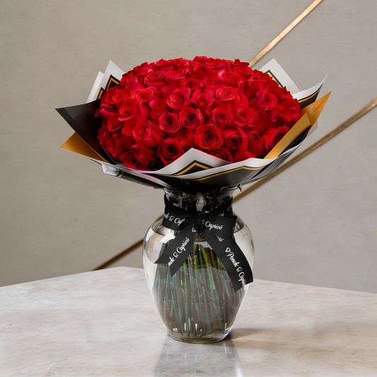 Ramo de 100 Rosas Rojas
