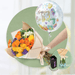 Ramillete de Rosas, Mini Rosas y Hortensias + Globo Happy Birthday Flores Multicolor 18" -SET039-