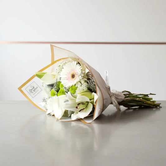 Ramo de Alcatraces, Lillies y Gerberas - PRAM017 Ponch y Caprico Floreria