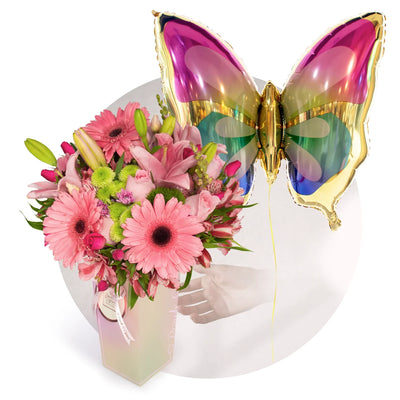 Ramo de Gerberas, Lilis and Rosas - Cam005