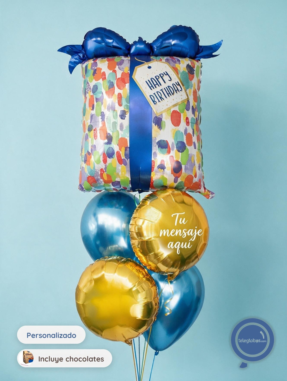 Bouquet de Cumpleaños -Dots Birthday-