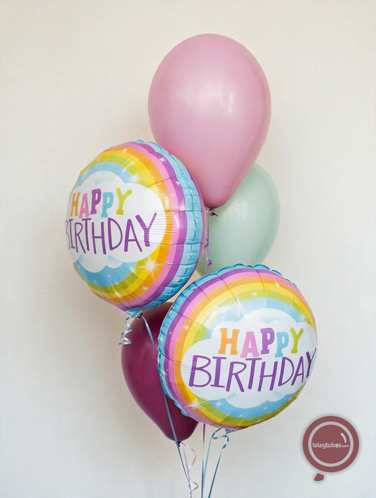 Bouquet de Cumpleaños -Rainbow Birthday-