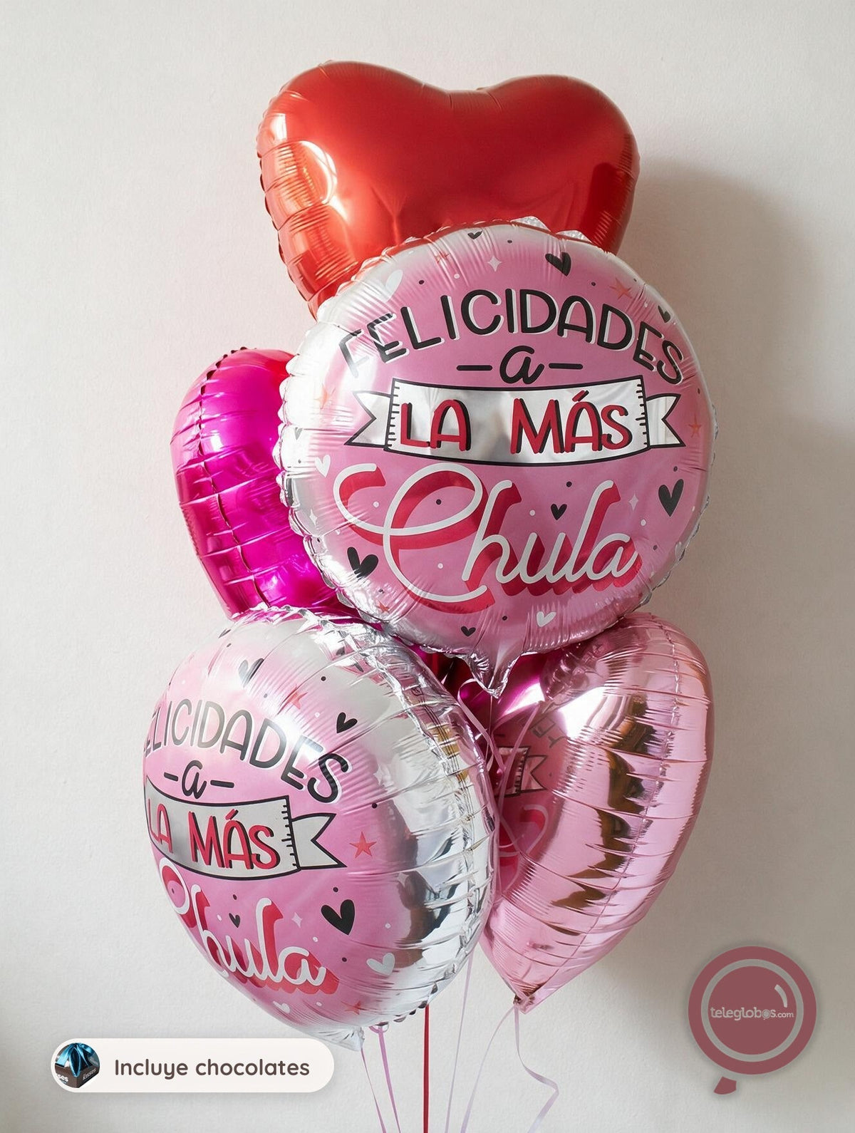 Bouquet de Globos Felicidades 238