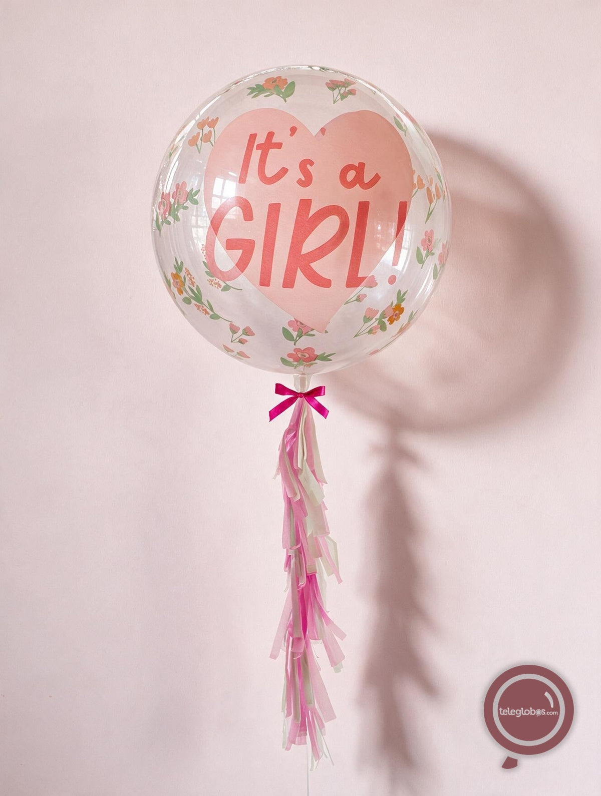 Globo Burbuja de 24" - It's a Girl