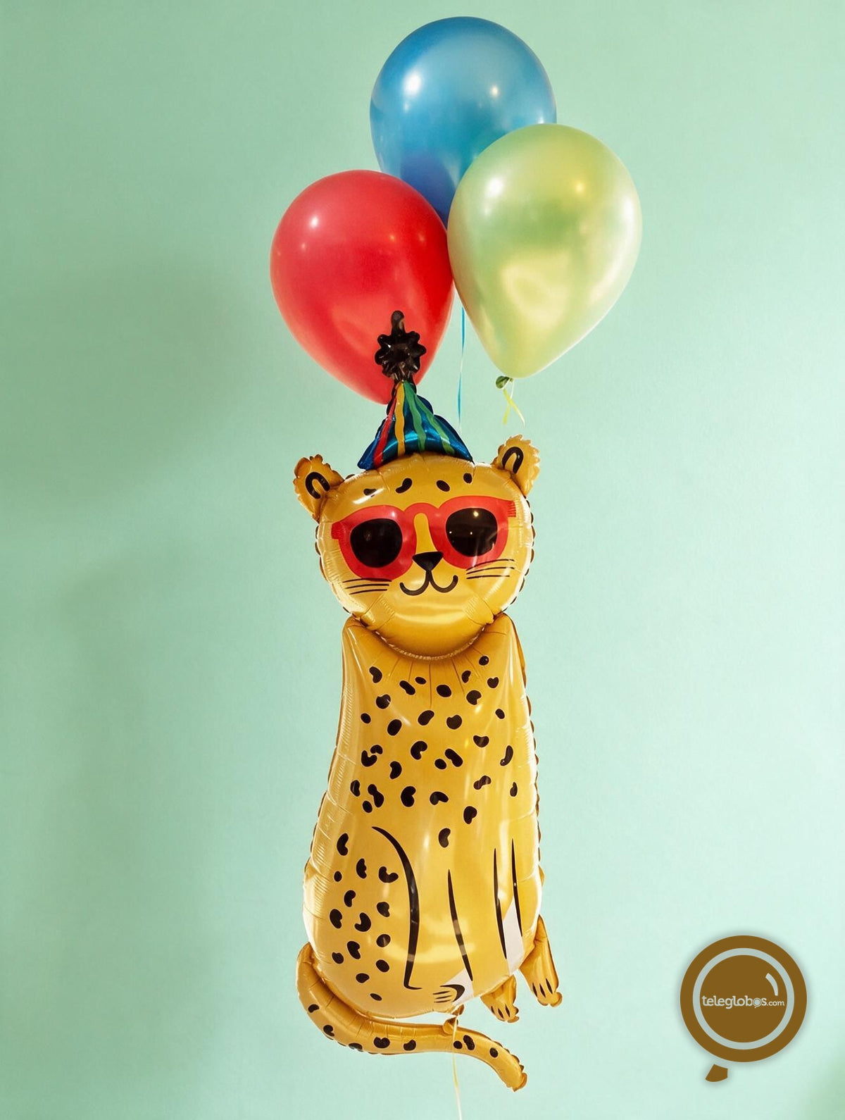 Globo Metálico Super Shape de 28" - Party Animal Leopardo