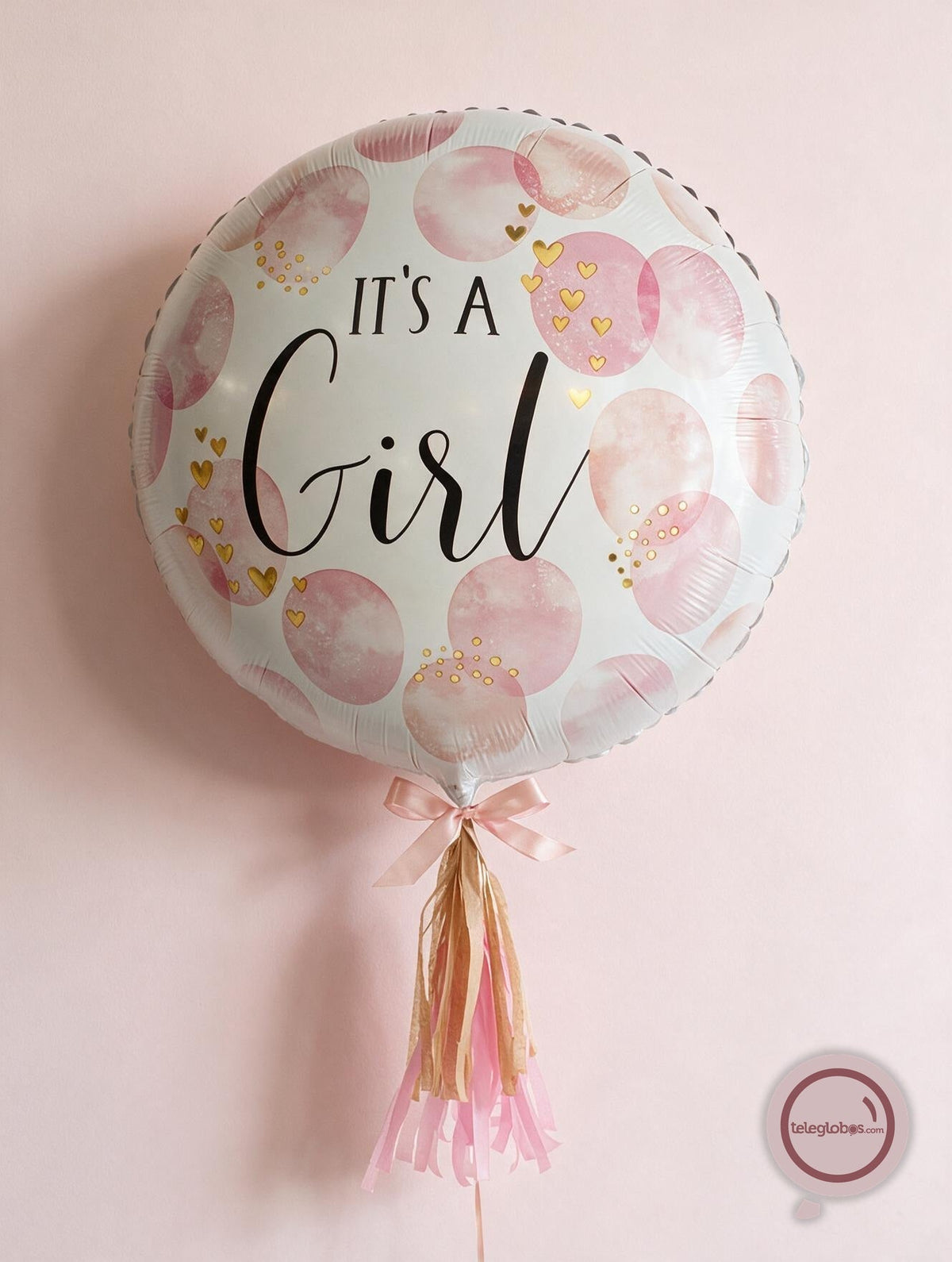 Globo Metálico Super Shape de 32" - It's a Girl