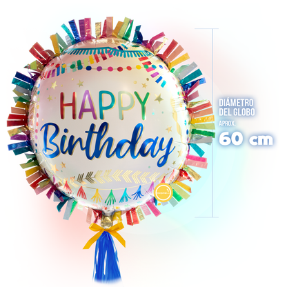 Bouquet de Cumpleaños -Happy Birthday Serpentinas-