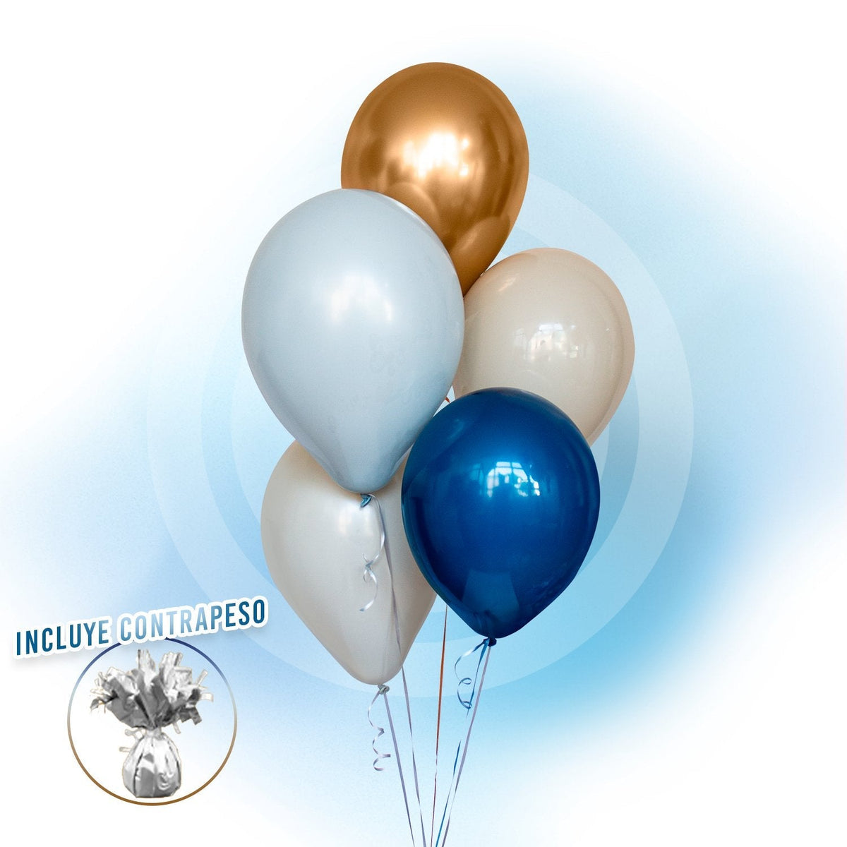 Bouquet de Cumpleaños -Happy Birthday Serpentinas-
