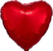 Globo INFLADO Metálico 18" Corazón Rojo | Globos y Regalos Teleglobos.com.mx.