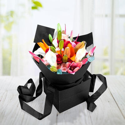 Alcatraz, Rosas, Avecilla y Lillies. Flores a Domicilio Ponch y Caprico Mexico