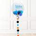Burbuja con helio personalizada -Mientras más velas- | Globos y Regalos Teleglobos.com.mx.