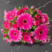 Canasta de Gerberas, Rosas y Mini Rosas Fuchsia -PCAN019-1 Ponch y Caprico Envio de flores a domicilio CDMX_ 3