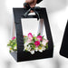 Canasta de Rosas Fuchsia y Rosadas con Encaje -PCAN021- Ponch y Caprico Envio de flores a domicilio 2