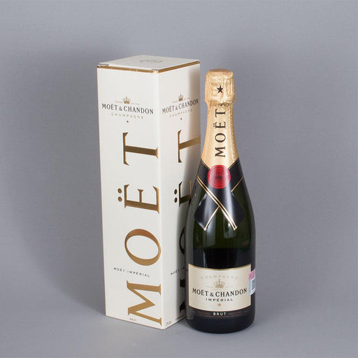 Champagne Moët & Chandon Brut Impérial de 200ml, 375ml y 750ml.