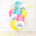 12 globos inflados con helio -Happy Birthday/You're my Favorite- Bio* -RAC021- | Globos y Regalos Teleglobos.com.mx.